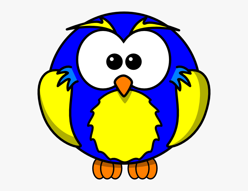 Hoot Hoops Owl Svg Clip Arts - Cute Cartoon Animals Clipart, HD Png Download, Free Download