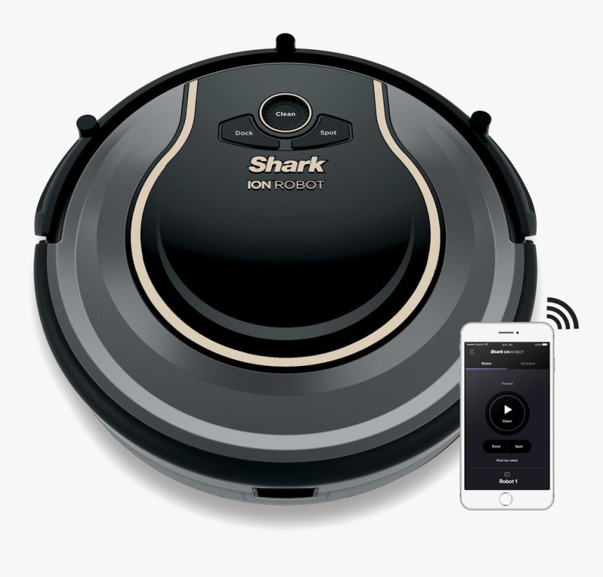 Robotic Vacuum Cleaner Png Background Image - Best Robot Vacuum Cleaner 2018, Transparent Png, Free Download