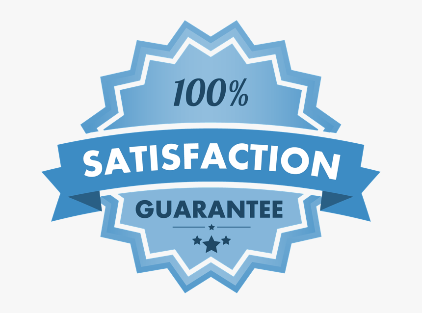 Satisfaction Certificate Png Logo, Transparent Png, Free Download