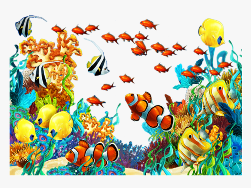 Clip Art Cliparts For Free - Underwater Coral Reef Clipart, HD Png Download, Free Download