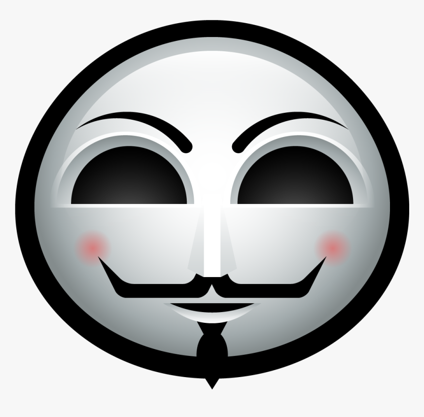 Transparent Scary Mask Clipart - Guy Fawkes Avatar, HD Png Download, Free Download
