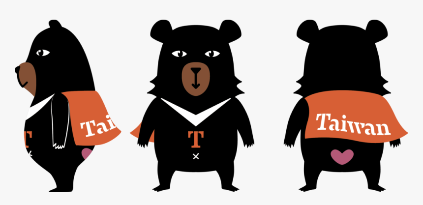 Taiwan Bear - Taiwan Black Bear Mascot, HD Png Download, Free Download