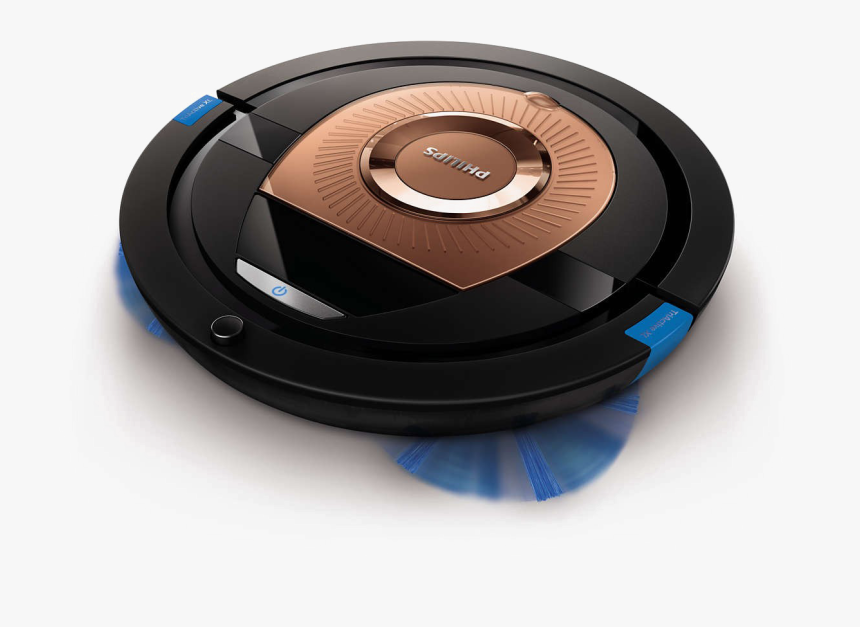 Robotic Vacuum Cleaner Transparent Background - Philips Robot Vacuum Cleaner Review, HD Png Download, Free Download