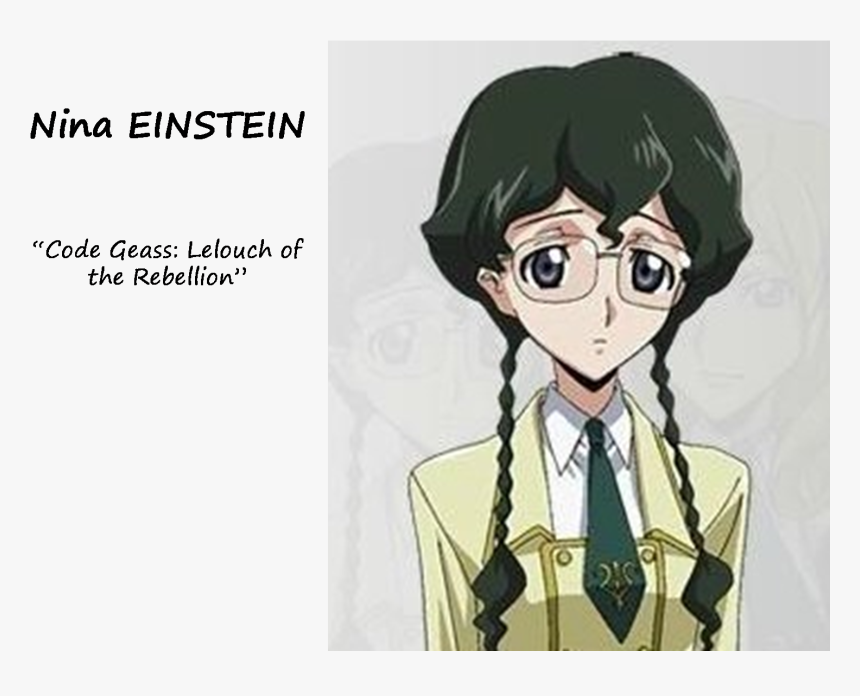 This Week Presents Nina Einstein From Code Geass - Nina Einstein, HD Png Download, Free Download