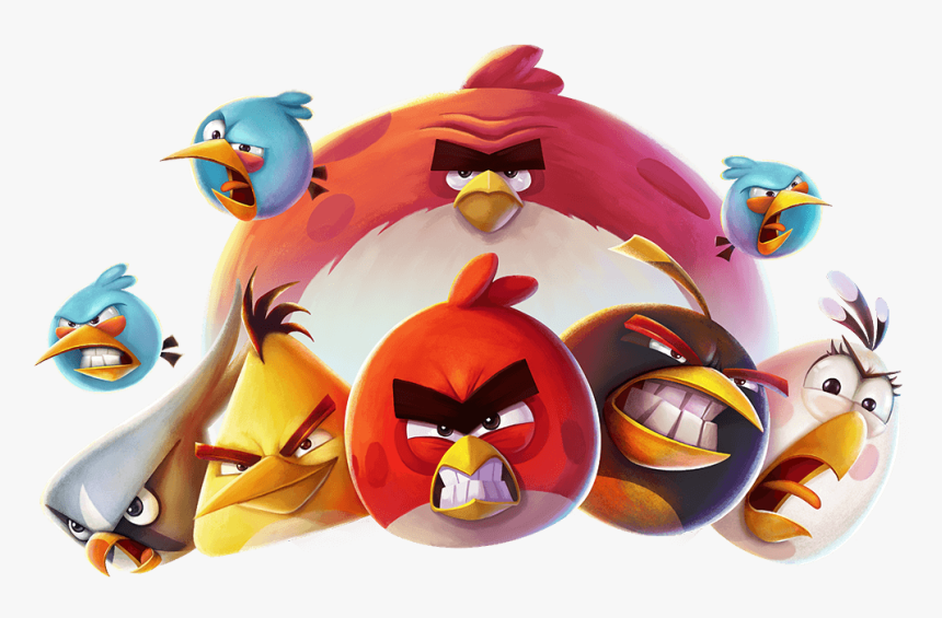 Ab2 Gl Frg Optim - Angry Birds 2 Angry Birds, HD Png Download, Free Download