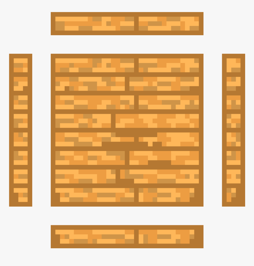Wood Tile Pixel Art, HD Png Download, Free Download
