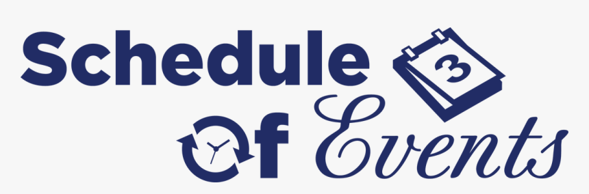 Schedule Of Events, HD Png Download, Free Download