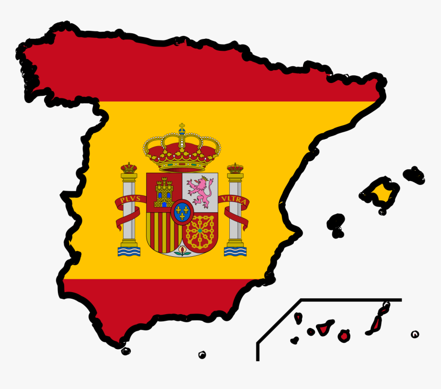 Spain Stub - Spain Flag Cute, HD Png Download, Free Download
