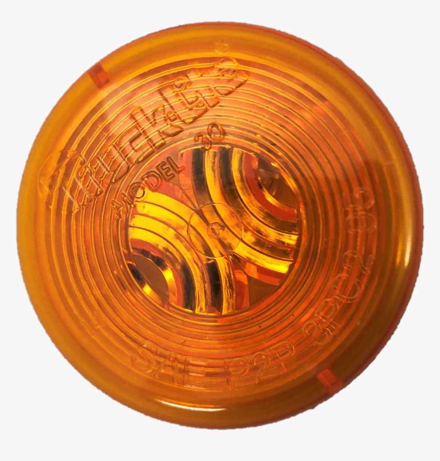 Round Amber Marker Light Tl 30200y - Circle, HD Png Download, Free Download