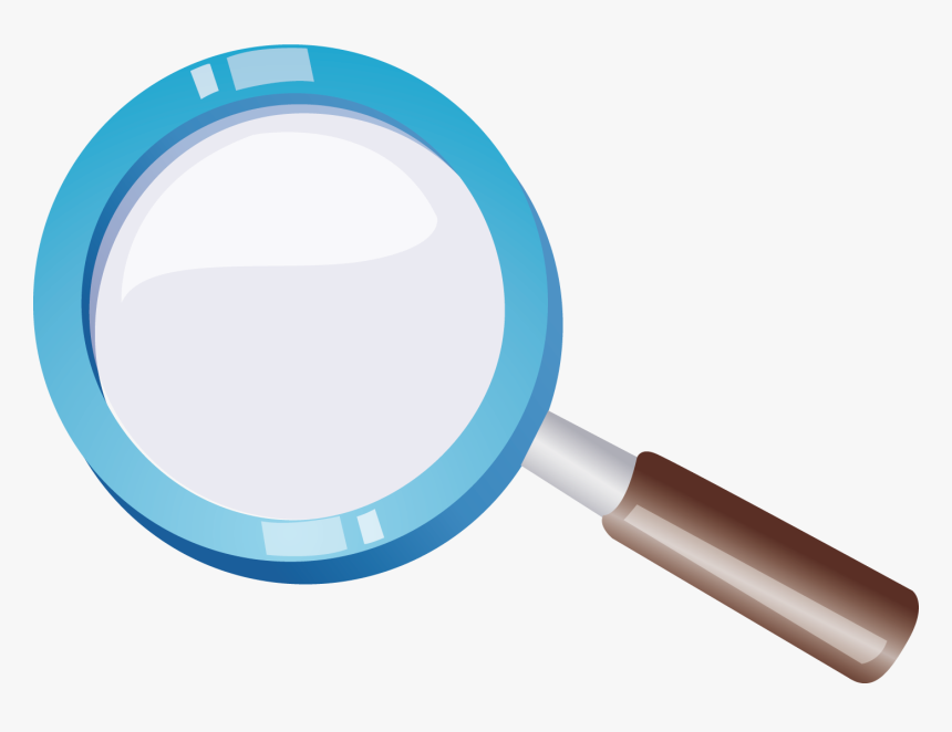 Transparent Magnifying Glass Clip Art - Magnifying Glass Vector Png, Png Download, Free Download