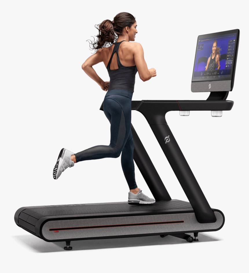 Peloton Basics Package - Peloton Treadmill On Incline, HD Png Download, Free Download