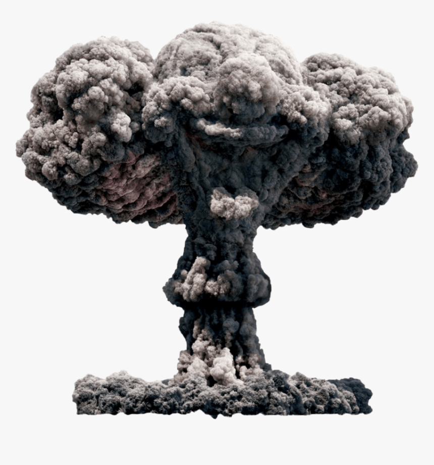 Nuclear Explosion Png - Mushroom Cloud Png, Transparent Png, Free Download