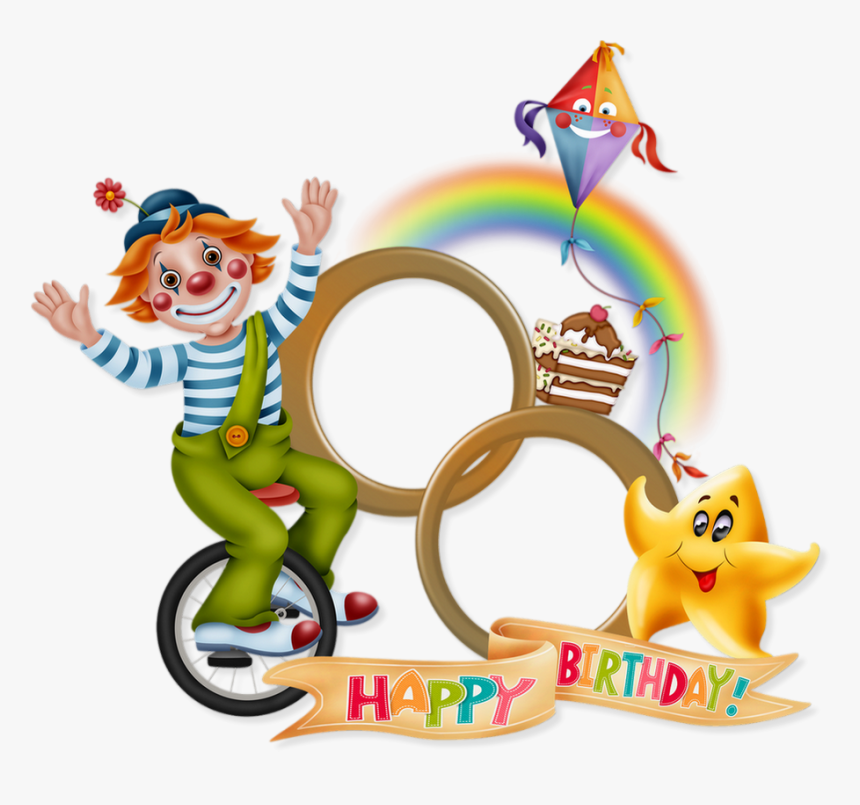 Happy Birthday Frame , Png Download - Png Tubes Eklablog Birthday, Transparent Png, Free Download