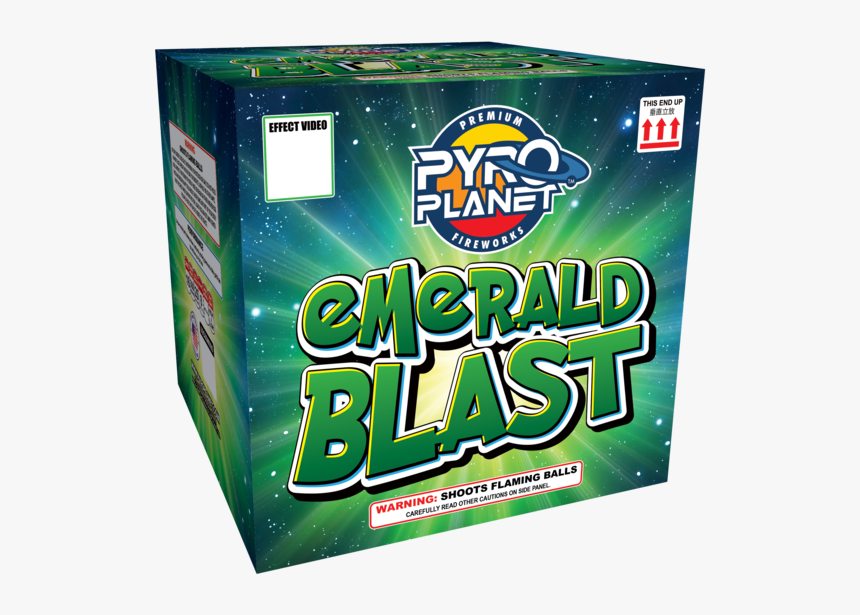 Emerald Blast - Packaging And Labeling, HD Png Download, Free Download