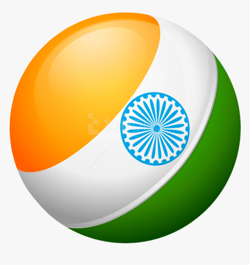 Free Png Download Round India Flag Clipart Png Photo - High Quality Indian Flags, Transparent Png, Free Download