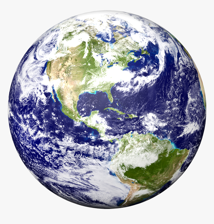 Planet Earth White Background, HD Png Download, Free Download