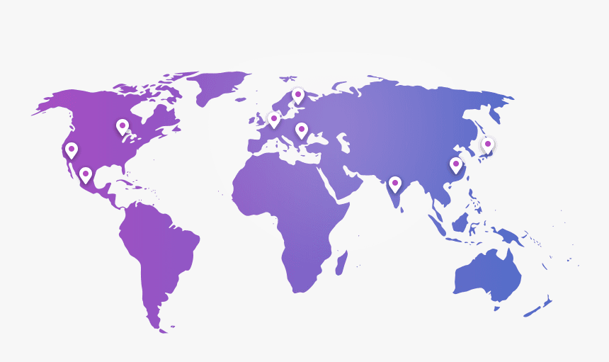 Large Simple World Map, HD Png Download, Free Download