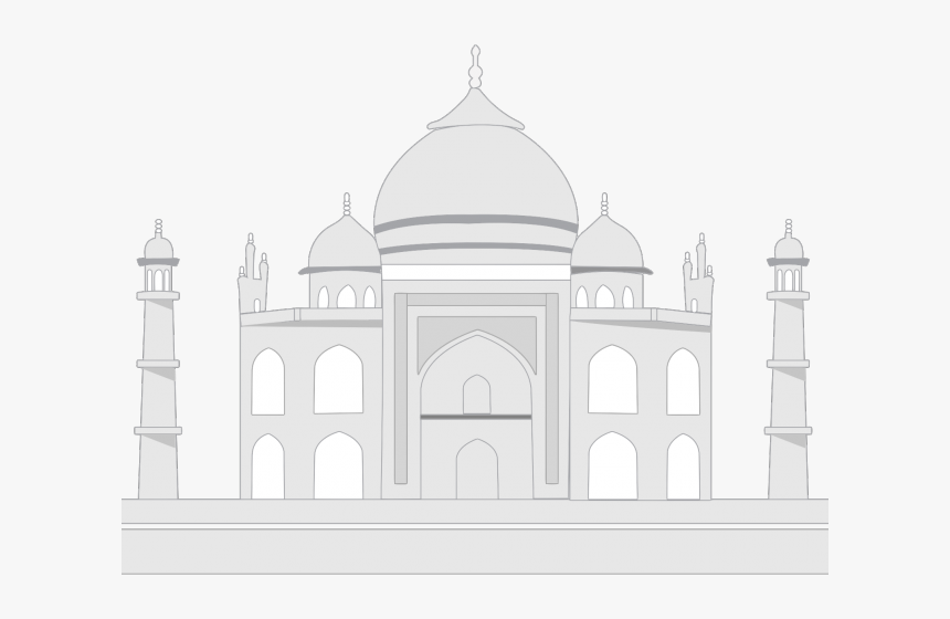 Taj Mahal Png Transparent Images - Taj Mahal, Png Download, Free Download