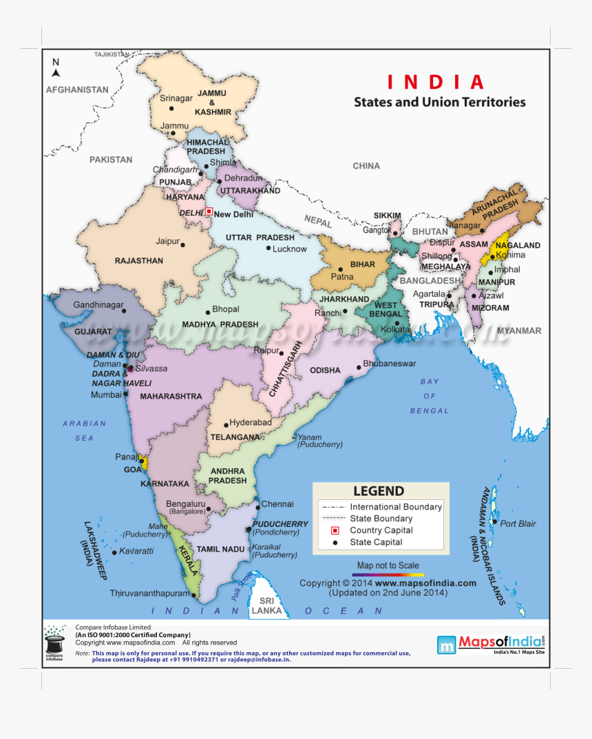 Pune In India Political Map, HD Png Download, Free Download