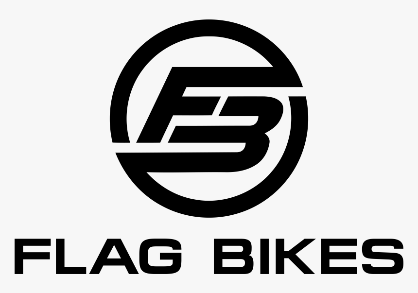 Flag Bikes Monochrome Logo - Emblem, HD Png Download, Free Download
