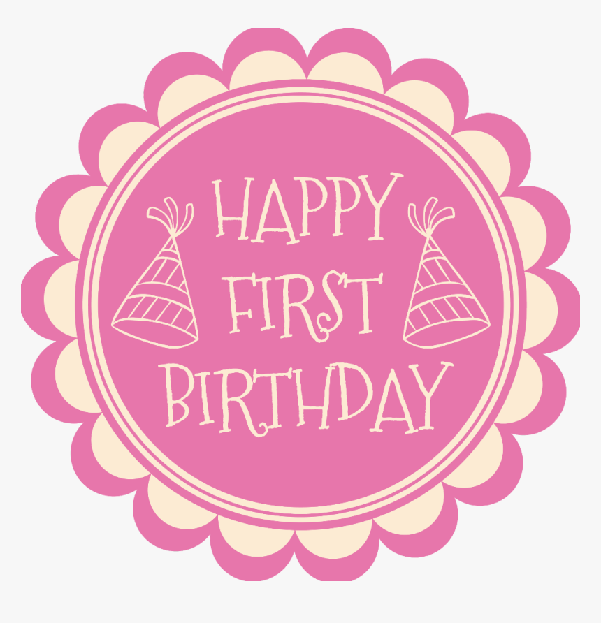 #happybirthday #birthday #pink #girl - Coloring Book, HD Png Download, Free Download