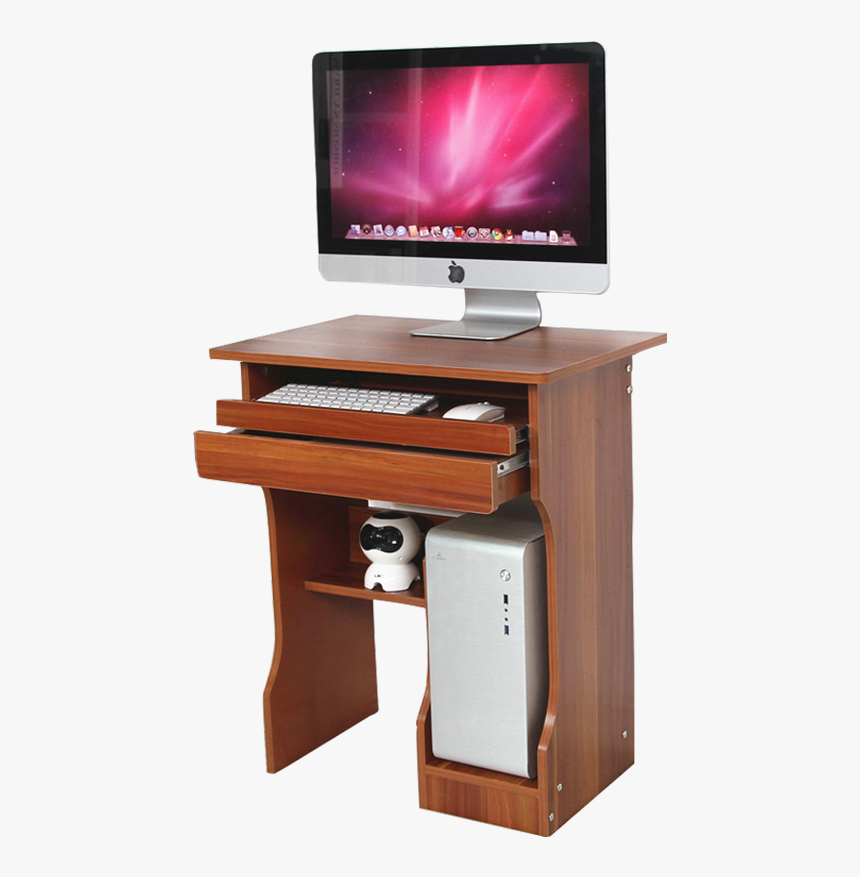 Knock Down Wooden Computer Desk Table/ Wooden Computer - Computer Desk, HD Png Download, Free Download