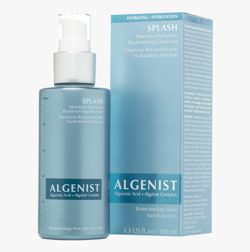 Algenist Splash Absolute Hydration Replenishing Emulsion, HD Png Download, Free Download