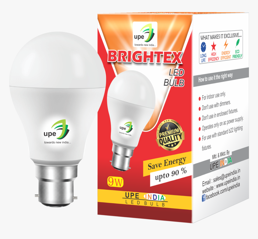 Upe Led Bulb - Banner, HD Png Download, Free Download