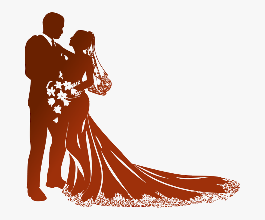 Wedding Cake Clip Art - Wedding Couple Clipart Png, Transparent Png, Free Download
