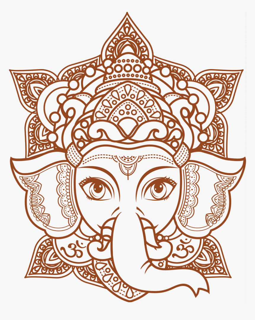 Lord Ganesha Vector , Png Download - Ganesha Free Vector, Transparent Png, Free Download