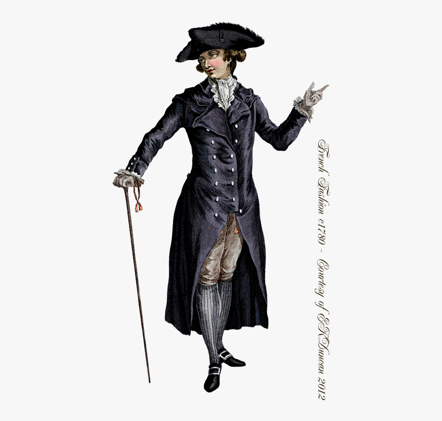 Late 18th Century Men's Fashion, HD Png Download, Free Download