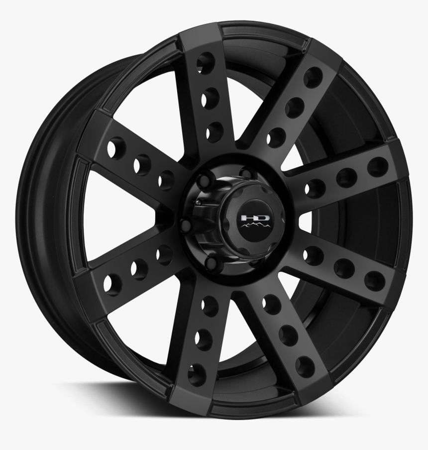 Hd Off-road Deadwood All Satin Black - Remington Wheels, HD Png Download, Free Download