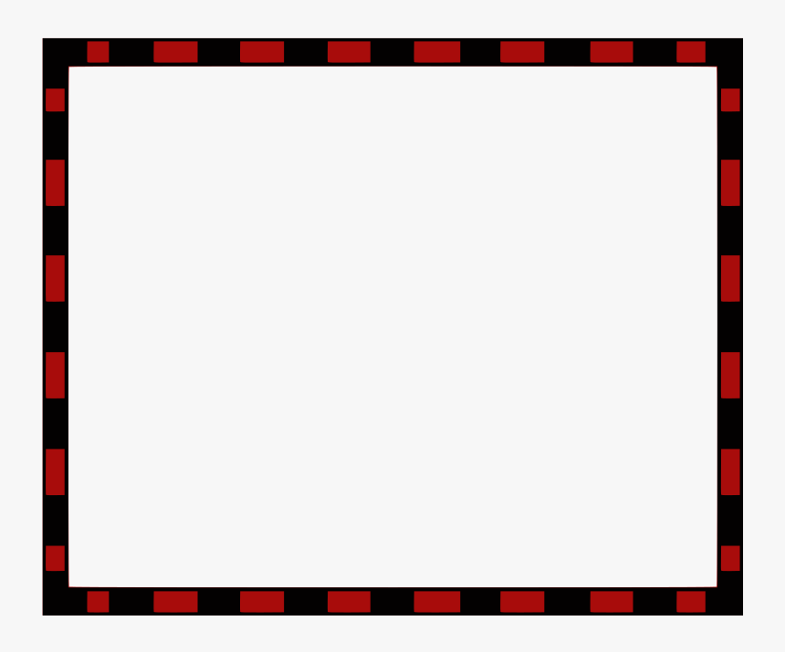 Border Redblack4x3 -, HD Png Download, Free Download