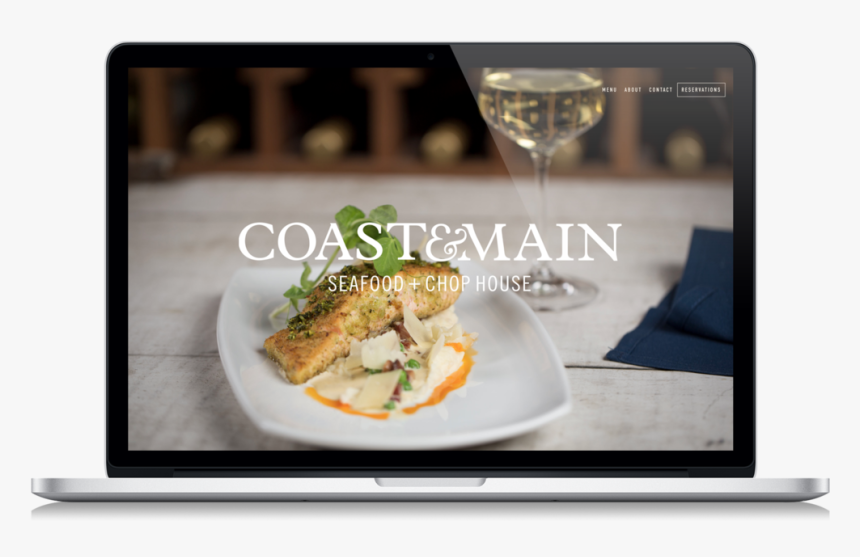 Coastandmain Website Bootstrap Design Co - Plate Lunch, HD Png Download, Free Download