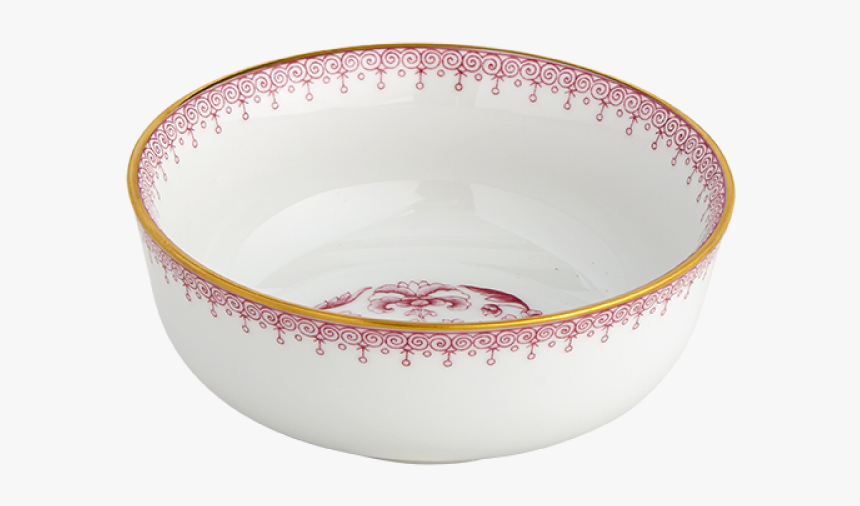 Pink Lace Dessert Bowl - Bowl, HD Png Download, Free Download