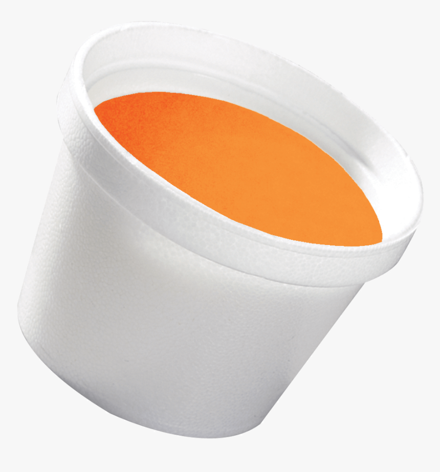 Orange Sherbet Foam Cup - Orange Sherbet Cups, HD Png Download, Free Download