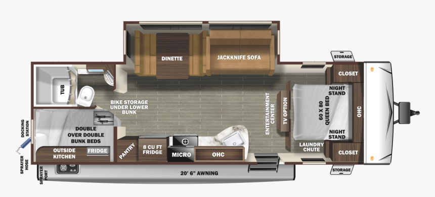 2020 Jayco Jay Feather 29qb, HD Png Download, Free Download