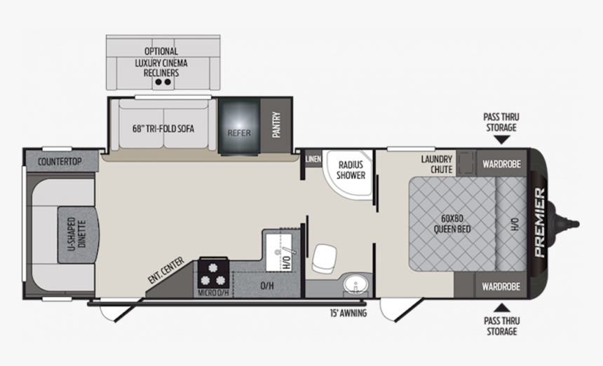 2020 Keystone Premier 26rbpr, HD Png Download, Free Download