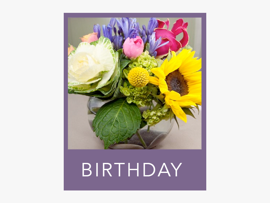 Birthday Flowers - Bouquet, HD Png Download, Free Download