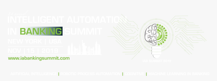 Intelligent Automation In Banking Summit - Graphic Design, HD Png Download, Free Download