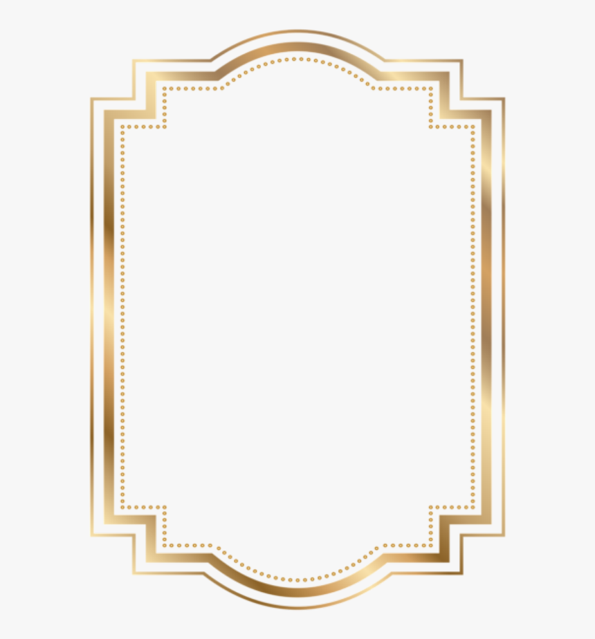 Gold Border Png Free, Transparent Png, Free Download