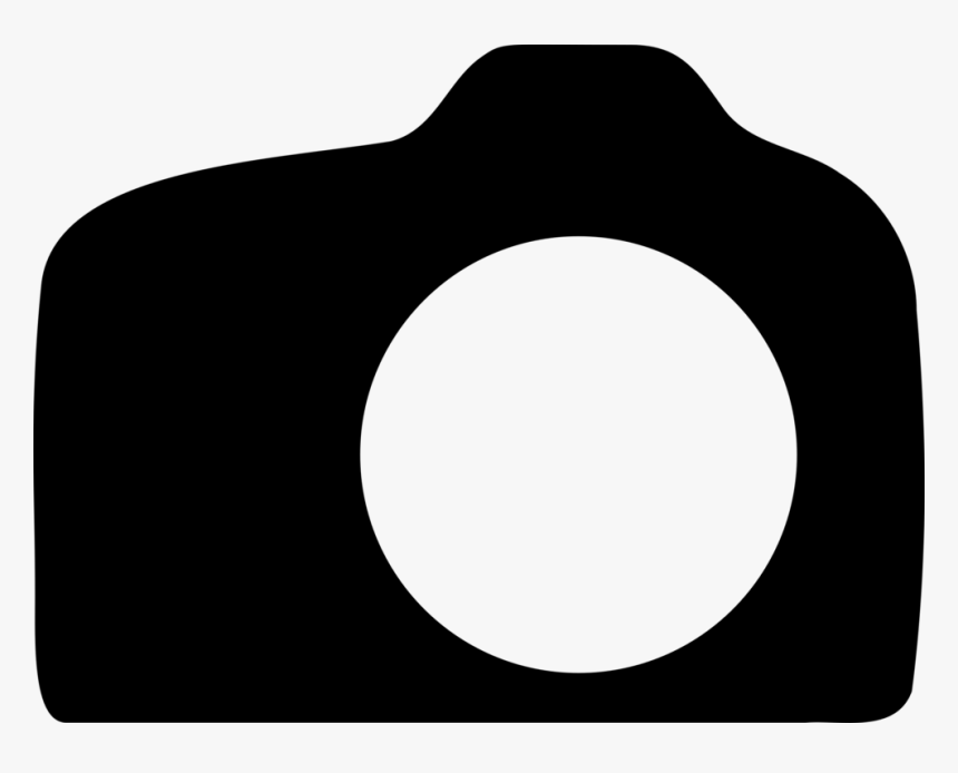 Silhouette,monochrome Photography,black - Vector Dslr Logo Black, HD Png Download, Free Download