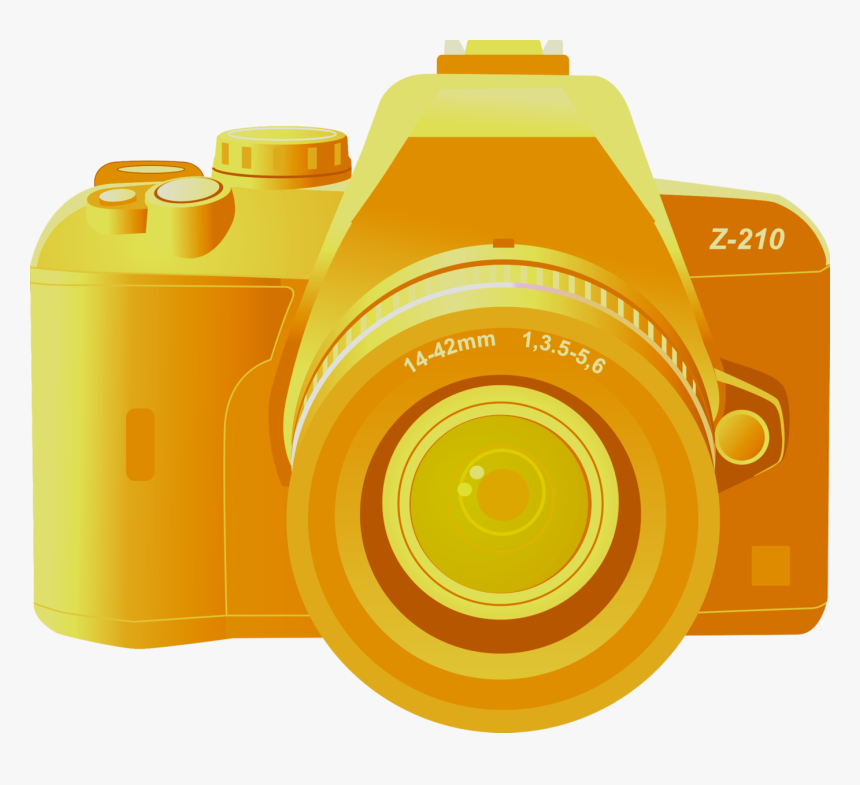 Icons Clip Art Gold - Golden Camera Icon Png, Transparent Png, Free Download