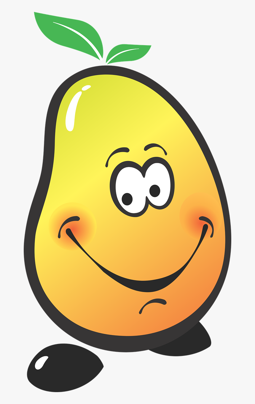 Mango With Face, HD Png Download, Free Download