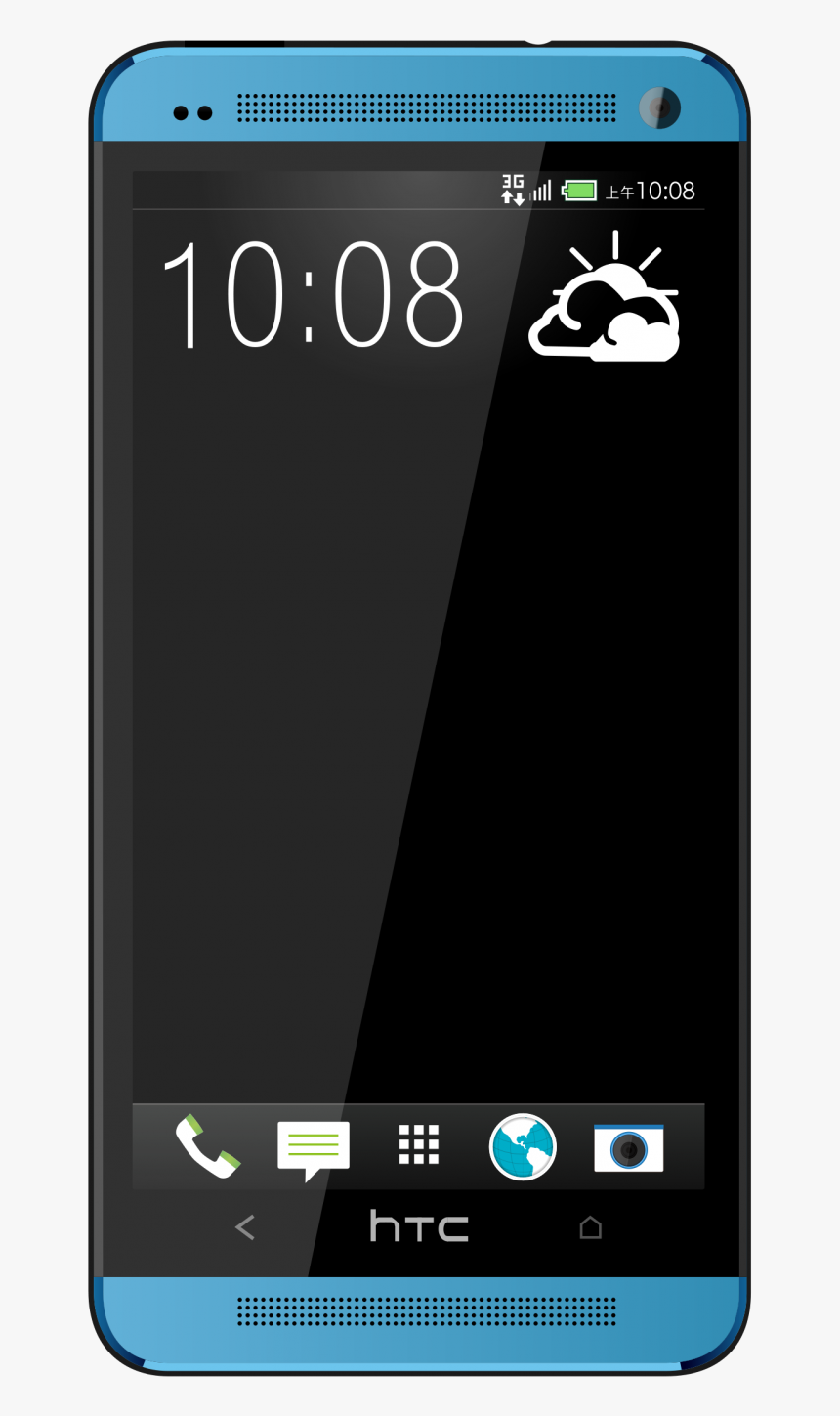 Blue Htc One M8 Htc One Max Dual Sim Png Image - Smart Phone Images Png, Transparent Png, Free Download