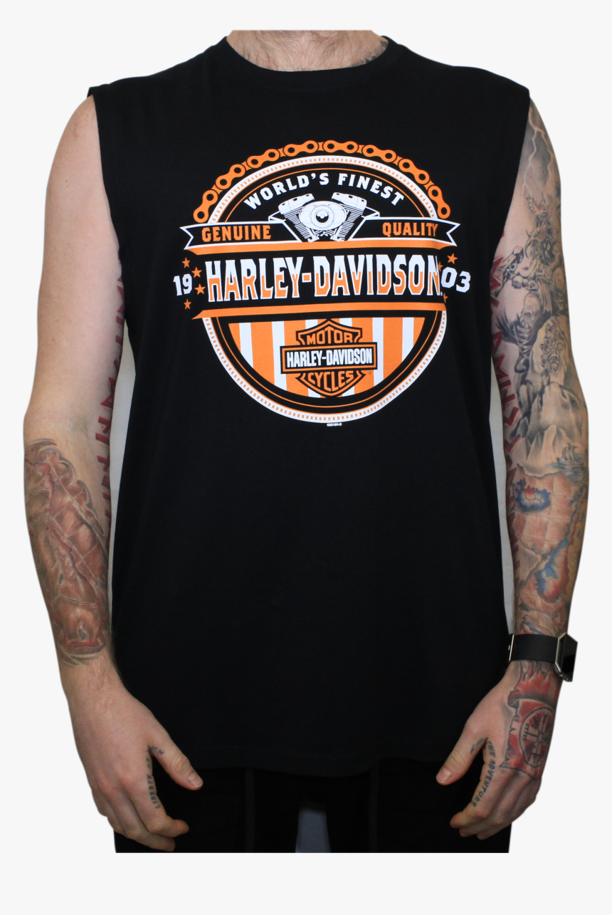 Harley Davidson Tank Top Men, HD Png Download, Free Download