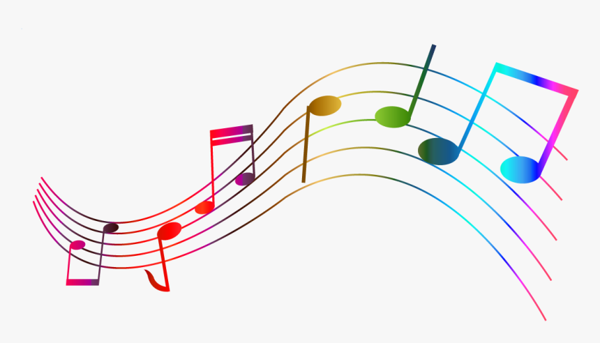 Musical Note Image Portable Network Graphics Clip Art - Colorful Music Notes Png, Transparent Png, Free Download