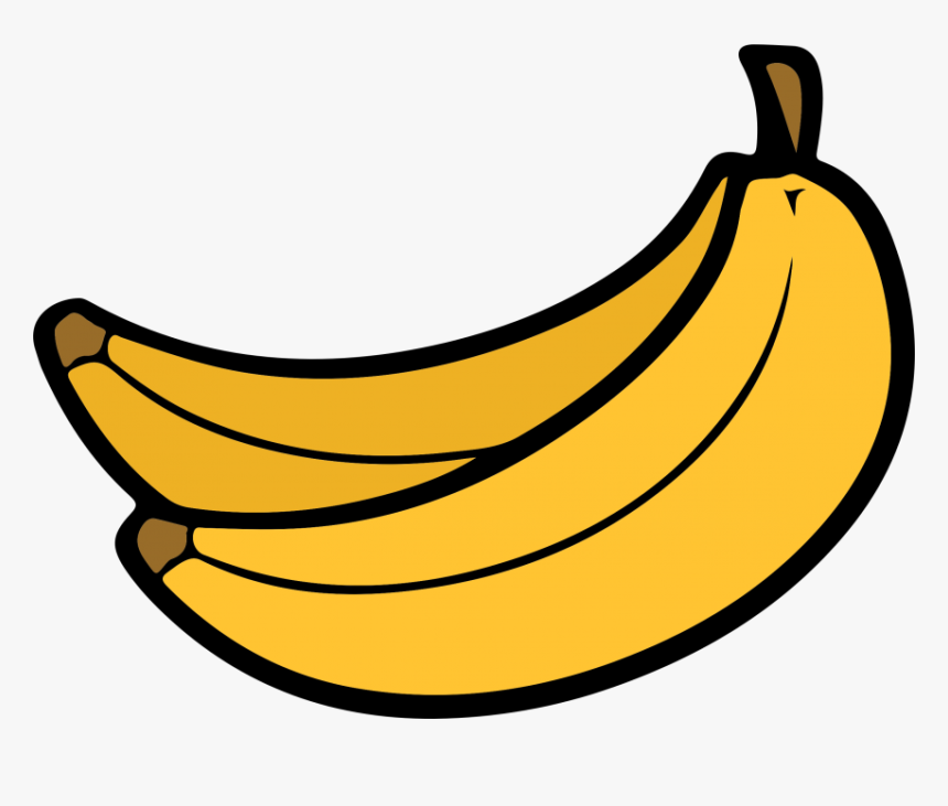 Transparent Background Banana Clipart, HD Png Download, Free Download