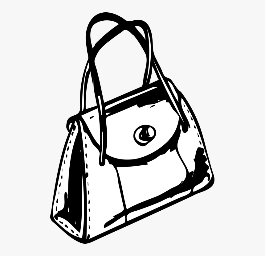 Line Art,monochrome Photography,photography - Purse Clip Art, HD Png Download, Free Download