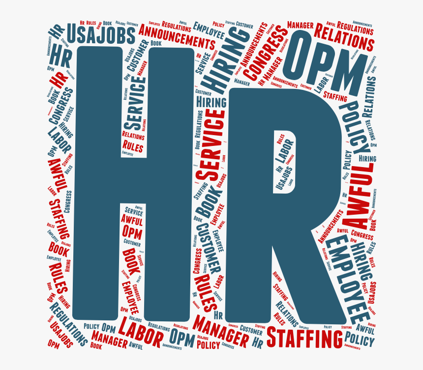 Hr Word Cloud - Human Resources Word Cloud Png, Transparent Png, Free Download